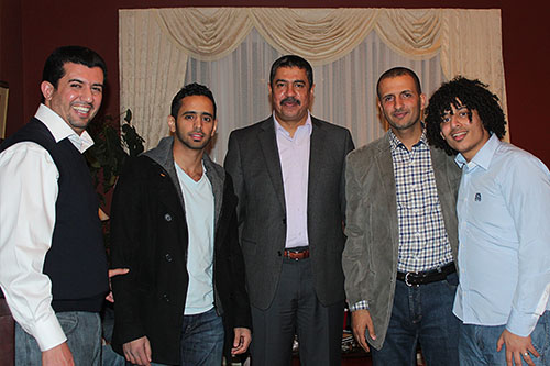 AMBASSADOR HOSTS YEMENI STUDENTS TO WINTER GATHERING AT THE RESIDENCE