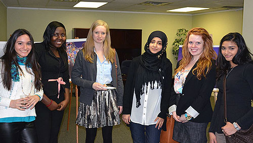 EMBASSY HOSTS STUDENTS FROM CARLETON UNIVERSITY
INTERNATIONAL RELATIONS SOCIETY